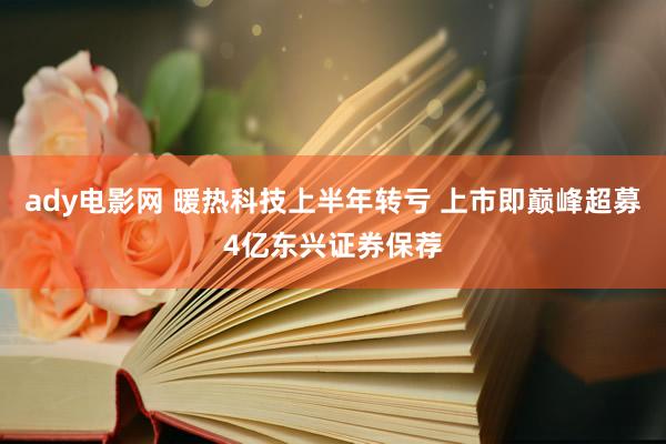 ady电影网 暖热科技上半年转亏 上市即巅峰超募4亿东兴证券保荐