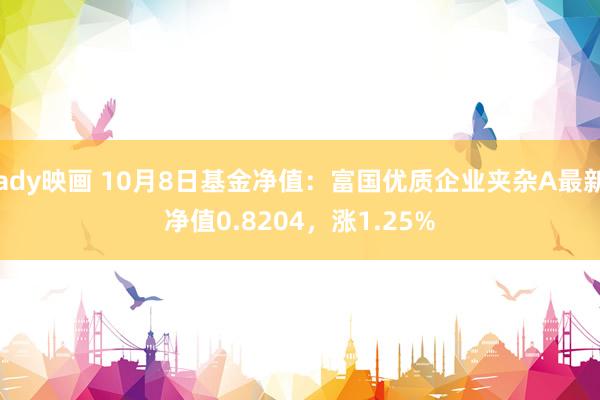 ady映画 10月8日基金净值：富国优质企业夹杂A最新净值0.8204，涨1.25%